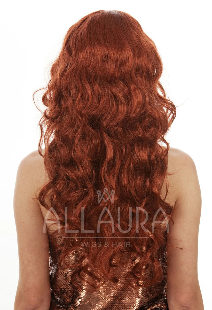 Auburn Goddess Long Wig