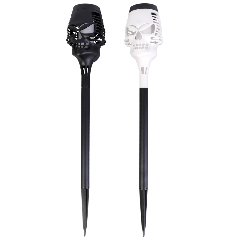 Solar Flame Skull Path Light