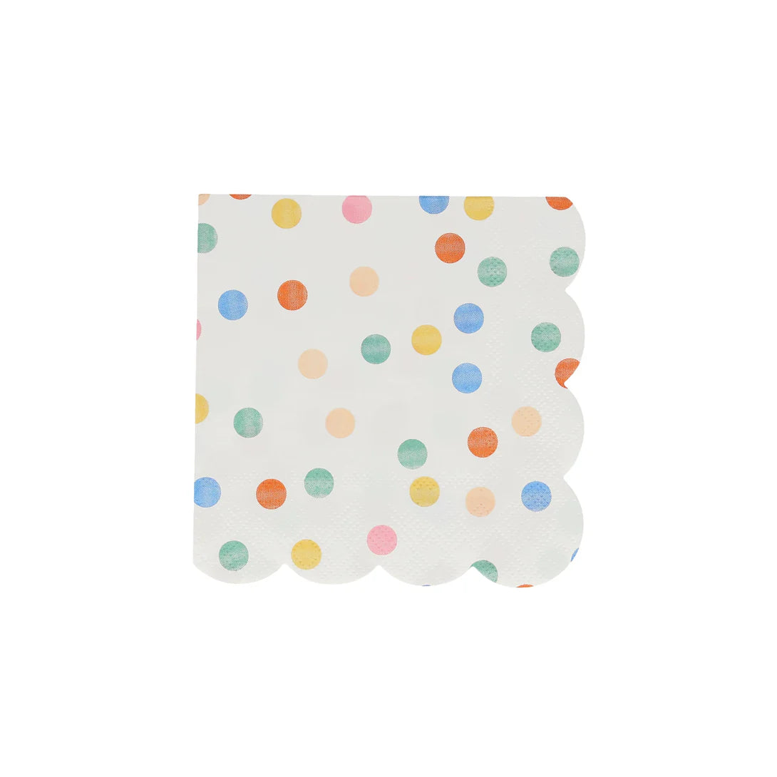 Meri Meri Colourful Pattern Large Napkins (Pack of 16)