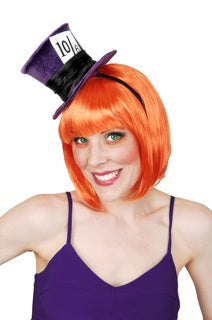 Mini Mad Hatter Hat Purple
