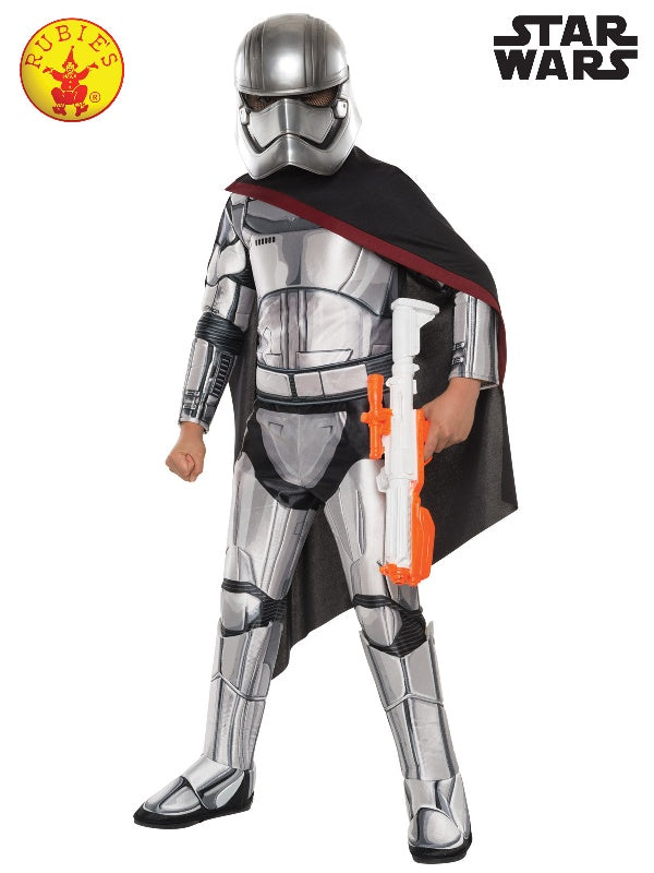 Star Wars Captain Phasma Super Deluxe Boys Costume 3-5yrs