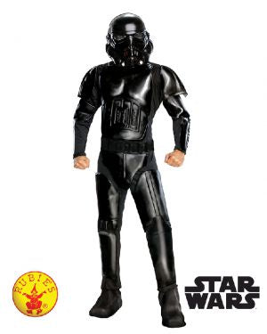 Deluxe Star Wars Black Shadow Trooper Mens Costume