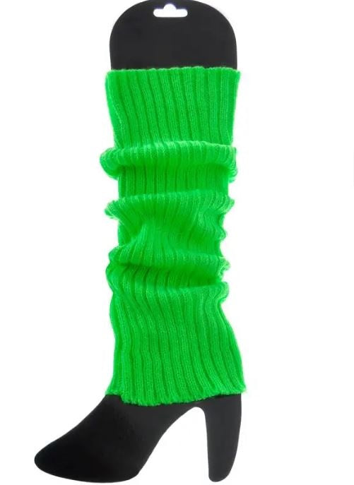 Green Neon Leg Warmers