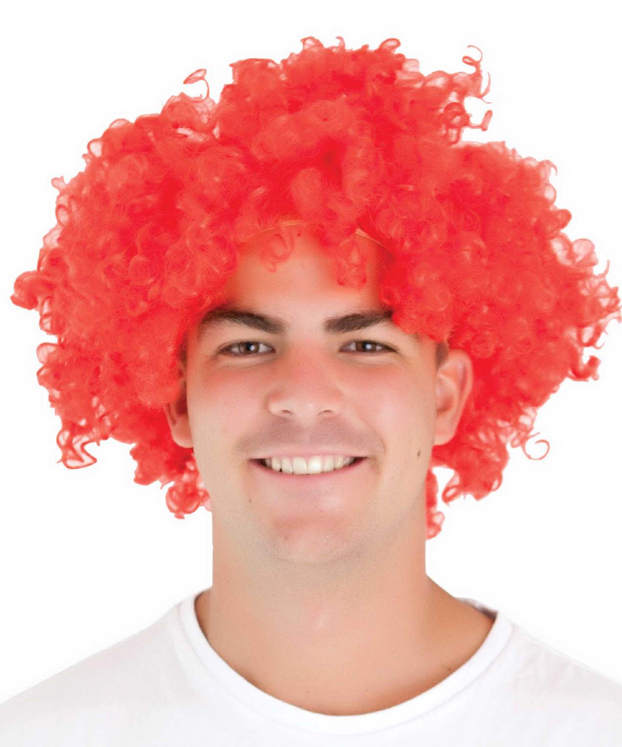 Red Jumbo Afro Wig