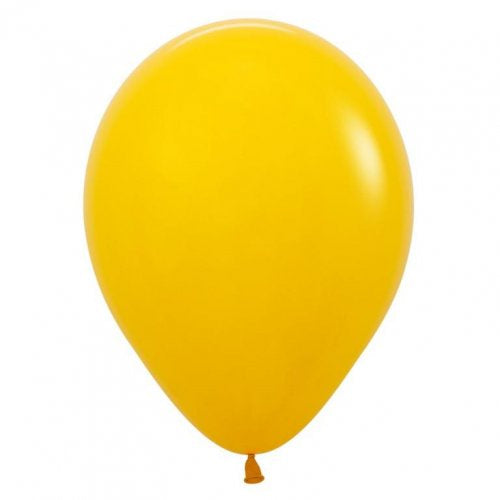 Fashion Honey Yellow 30cm Latex Balloons Pack of 100