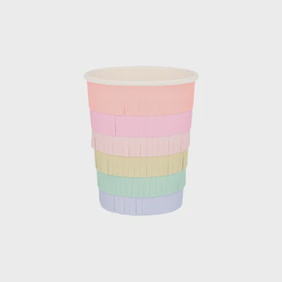 Meri Meri Rainbow Fringed Cups