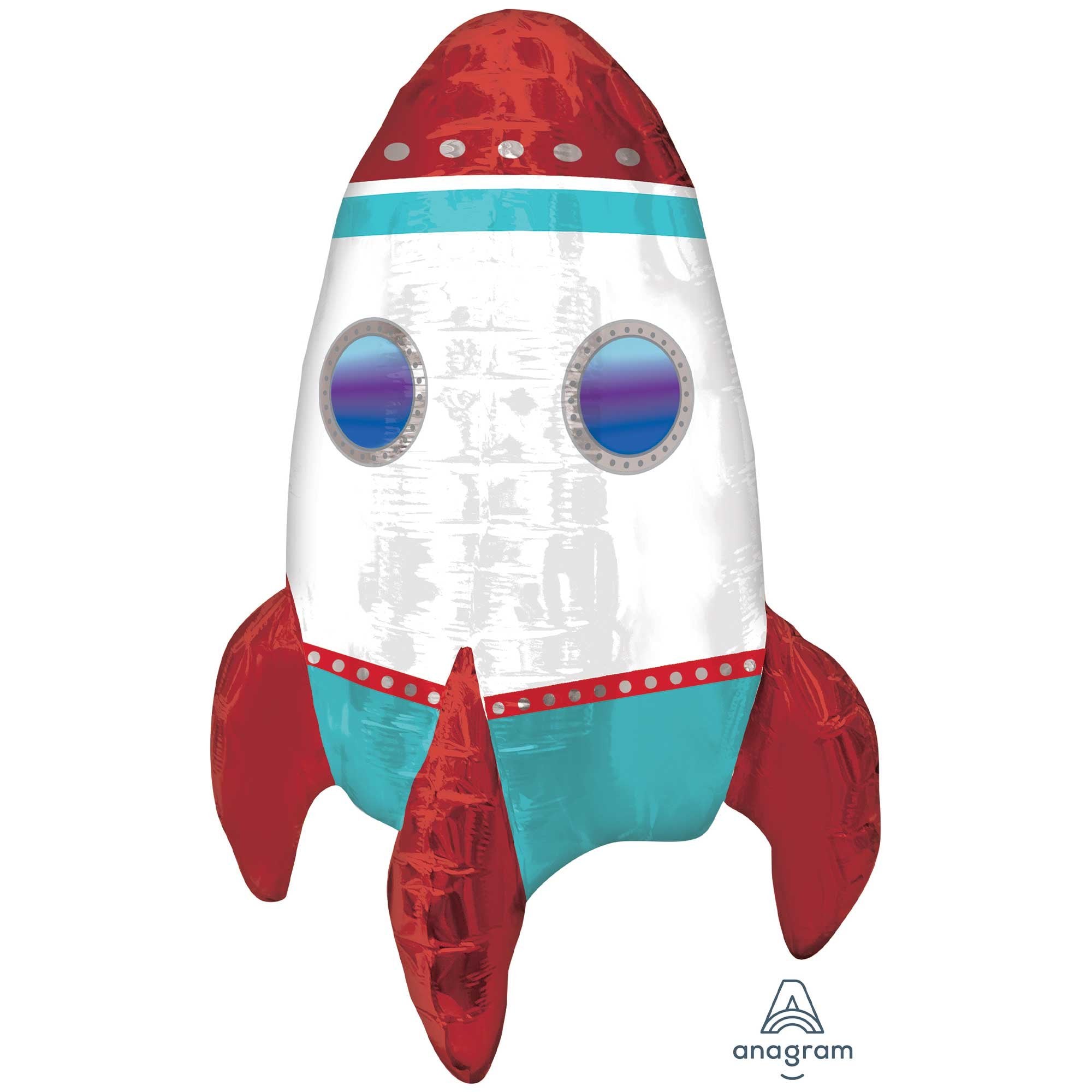 Rocket Ship Air Balloon