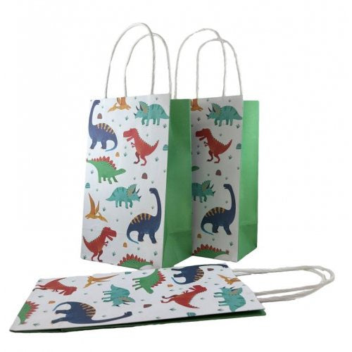 Dinosaur Paper Party Bag 5pk