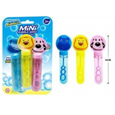 Bubble Wand Mini 35ml Animals 3pack