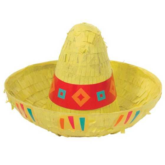 Mini Fiesta Sombrero Pinata Decoration