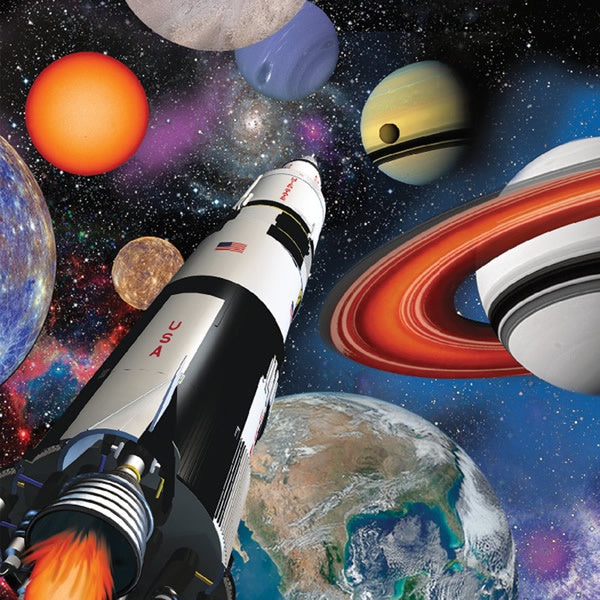 Space Blast Lunch Napkins