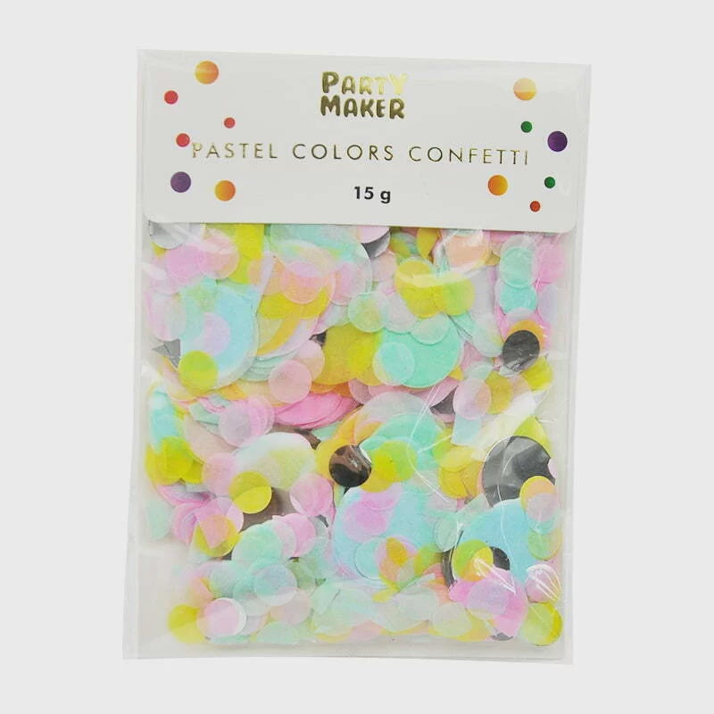 Pastel Colour Mix Confetti 15g