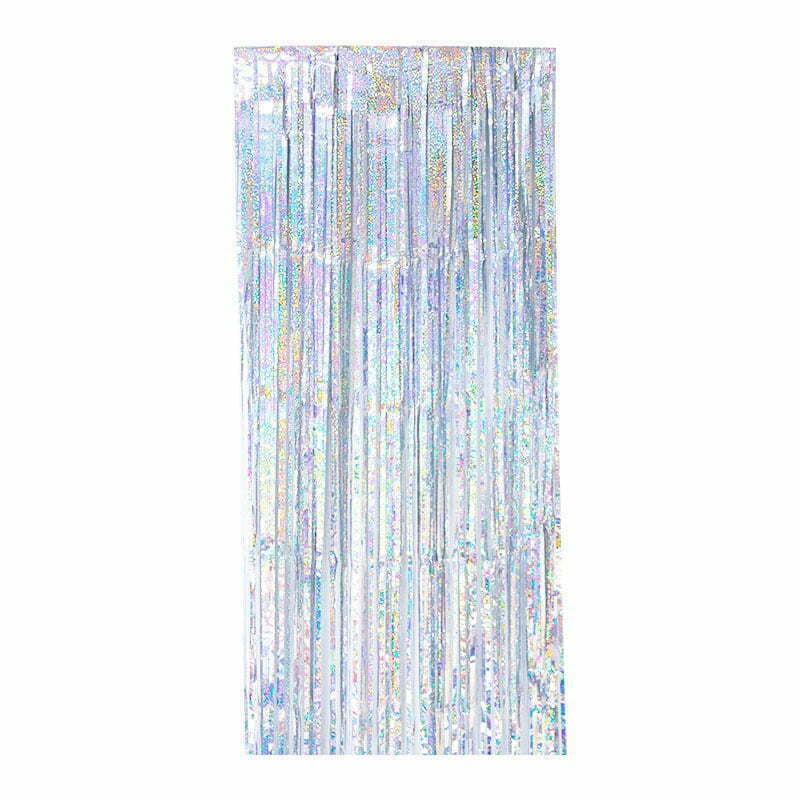 Holographic Foil Curtain
