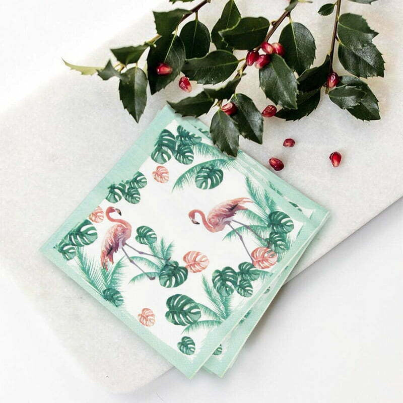 Flamingo Napkins (Pack of 16)