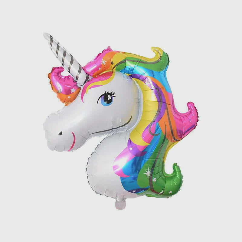 Rainbow Unicorn Supershape Foil Balloon