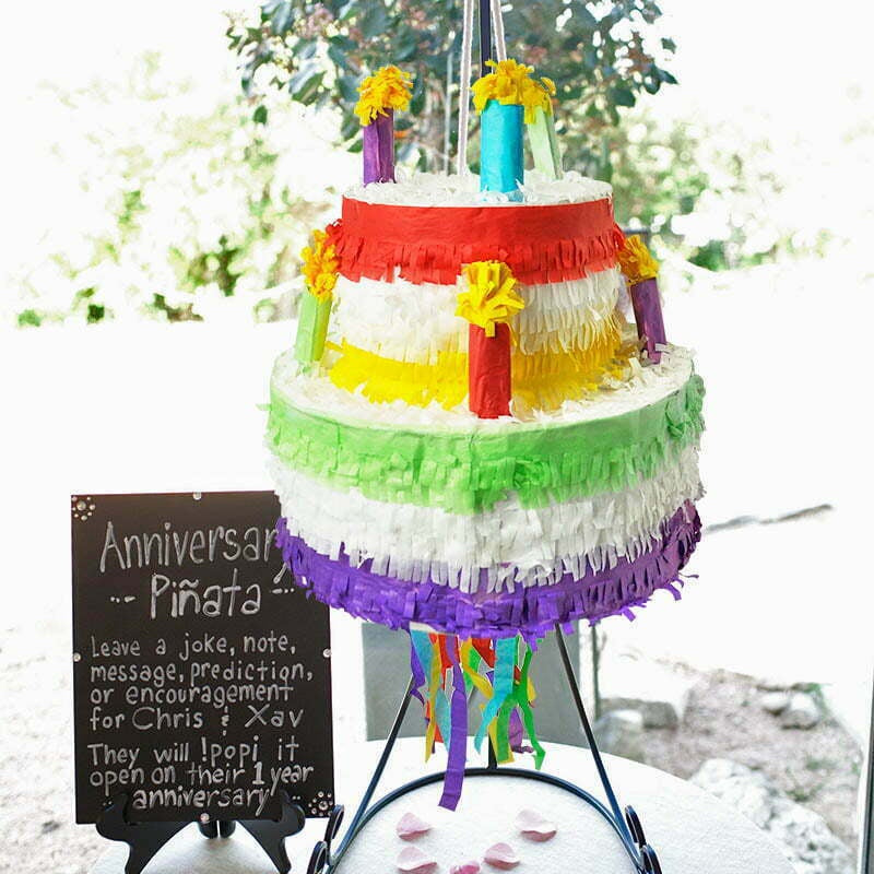 Rainbow Cake Pinata