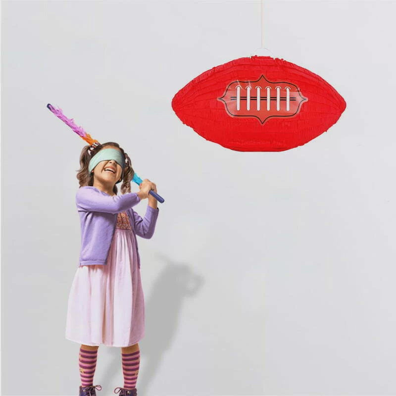 Red Footy Pinata