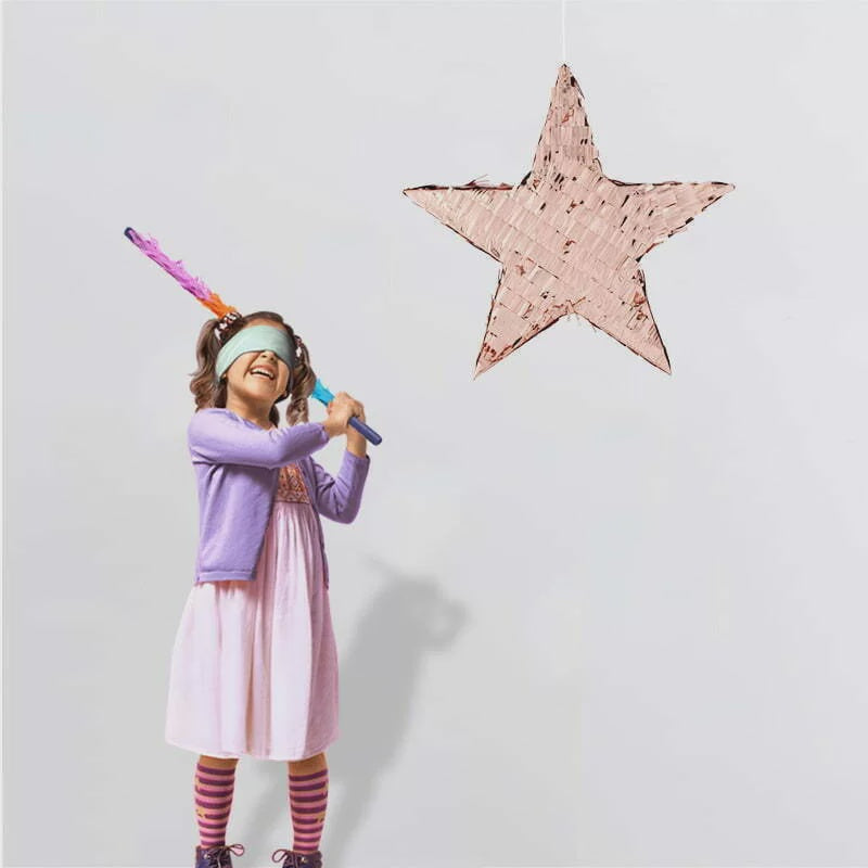 Rose Gold Star Pinata