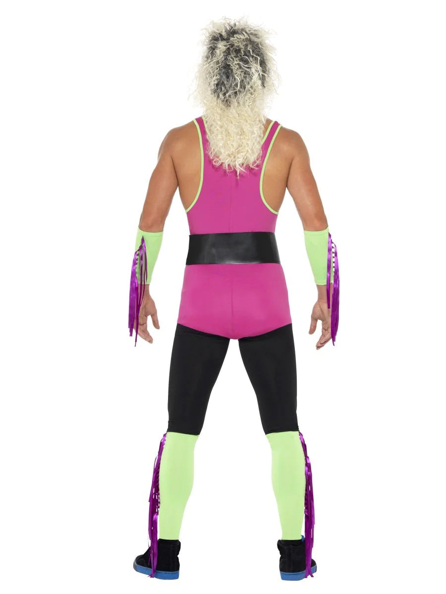 1980s Retro Wrestler Mens Costume