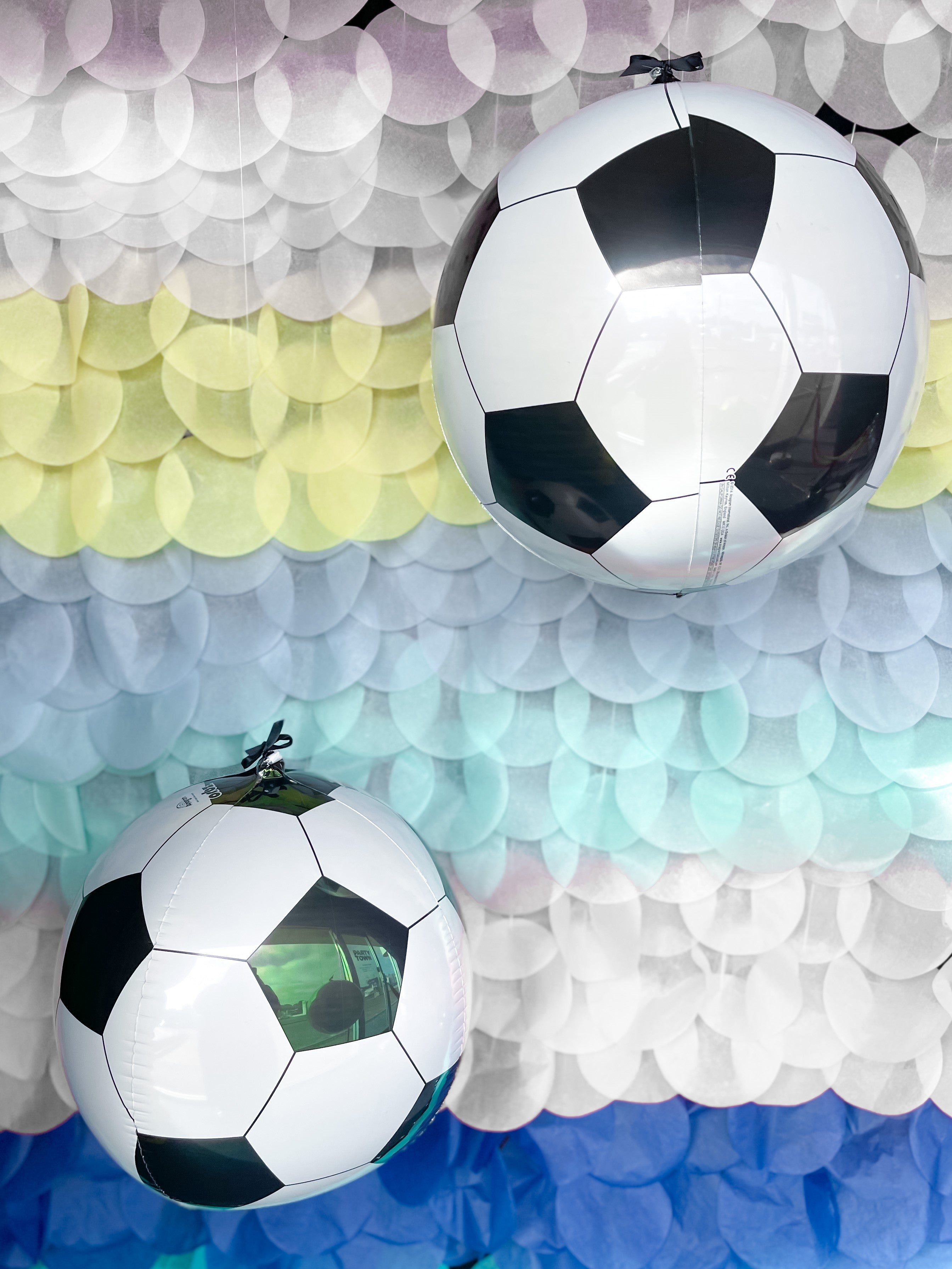 Soccer Ball Foil Orbz Balloons