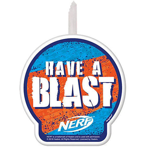Nerf Birthday Candle
