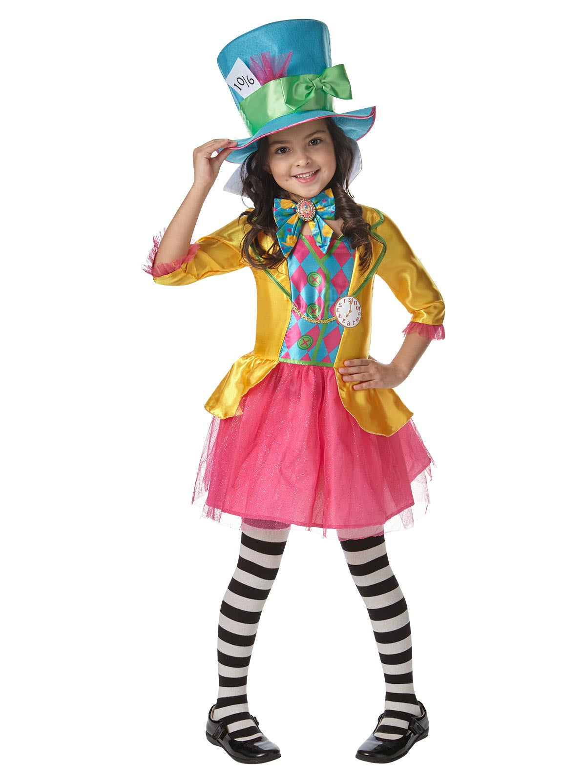 Mad Hatter Deluxe Girls Costume