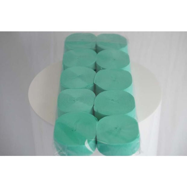 Crepe Streamer Pastel Mint P10