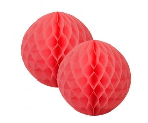 Coral Honeycomb balls 15cm