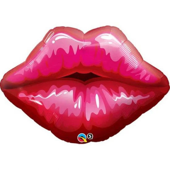 Giant Lips Foil 30 inch Balloon