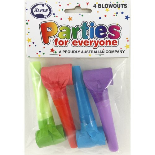 Blowouts Pack of 4