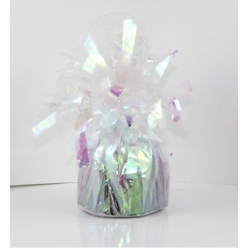 Balloon Weight Iridescent White