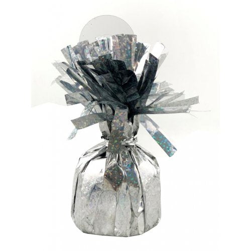 Balloon Weight Holographic Silver