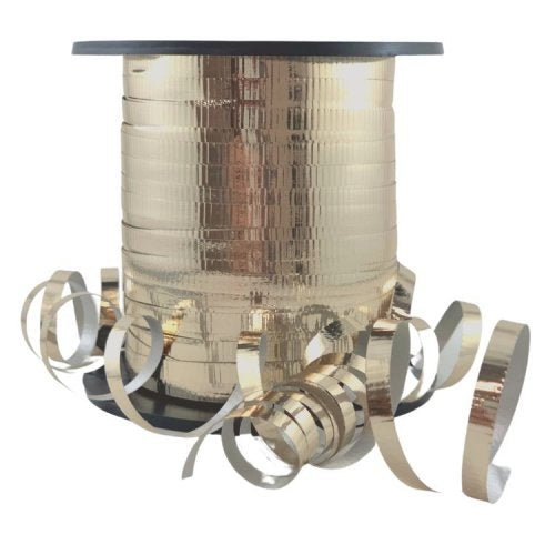 Metallic Champagne Curling Ribbon 225m