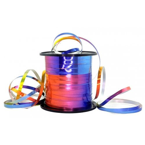 Metallic Rainbow Curling Ribbon