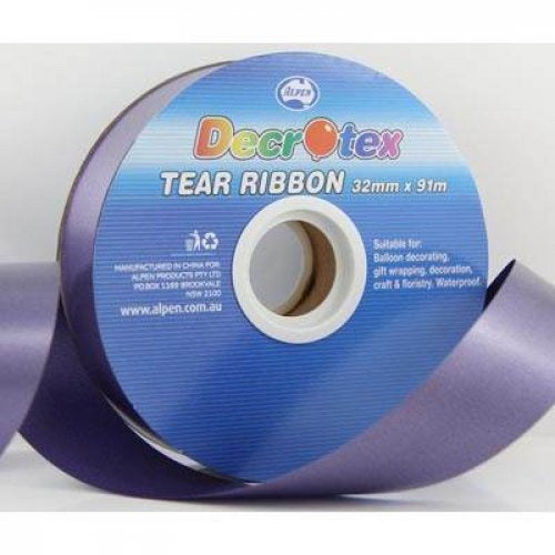 Navy Blue Tear Ribbon