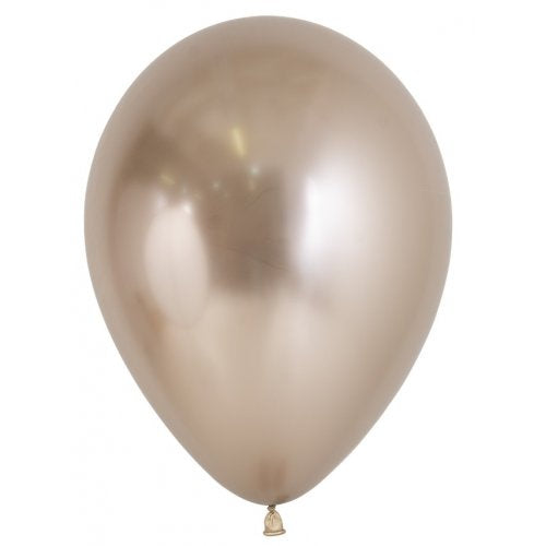 Reflex Champagne 30cm Latex Balloons Bag of 50