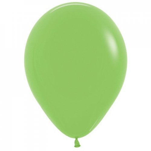 Fashion Lime Green 30cm Latex Balloons Pack of 100