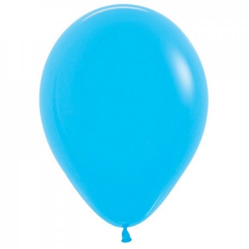 Fashion Blue 30cm Latex Balloons Bag of 100