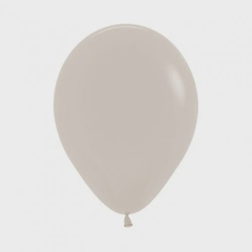White Sand 30cm Latex Balloons Pack of 100
