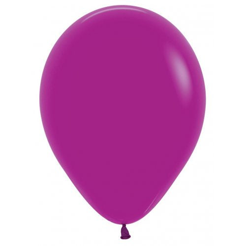Fashion Purple Orchid 30cm Latex Balloons Pack of 100