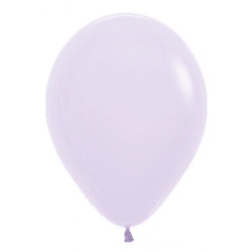 Pastel Lilac 30cm Latex Balloons Pack of 100