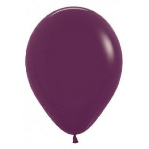 Fashion Burgundy 30cm Latex Balloons Pack of 25