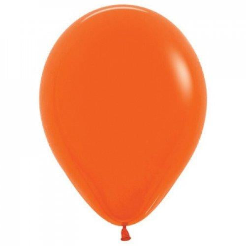 Fashion Orange 30cm Latex Balloons Pack of 25