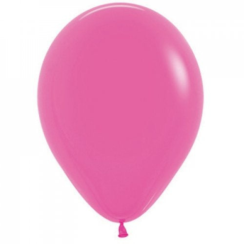 Fashion Fuchsia 30cm Latex Balloons 25 Pack