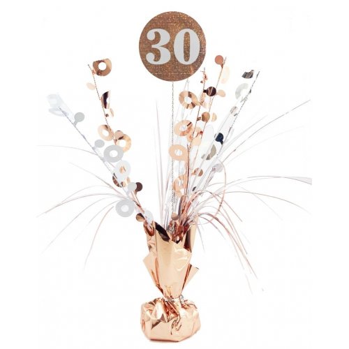 Rose Gold 30 Centrepiece