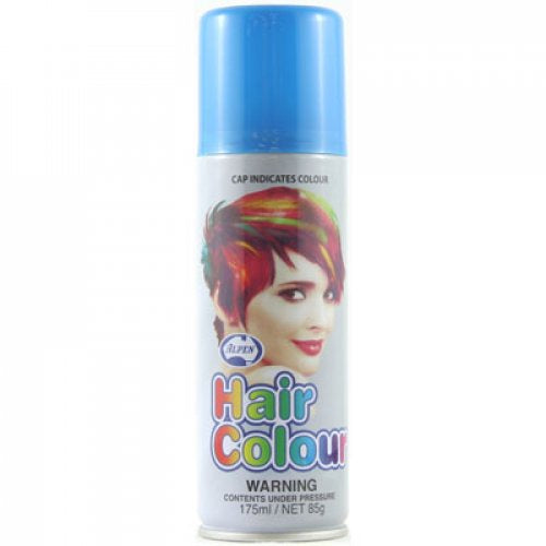 Blue Coloured Hairspray