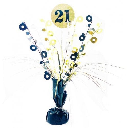 Black & Gold 21 Centrepiece