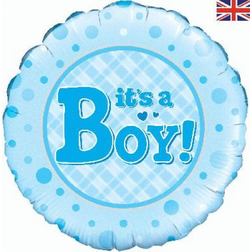 It's a Boy Foil Balloon