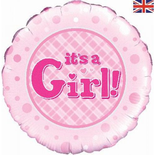 It's a Girl Foil Balloon