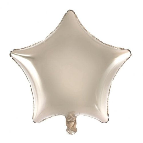 Champagne Metallic Star 19" Foil Balloon